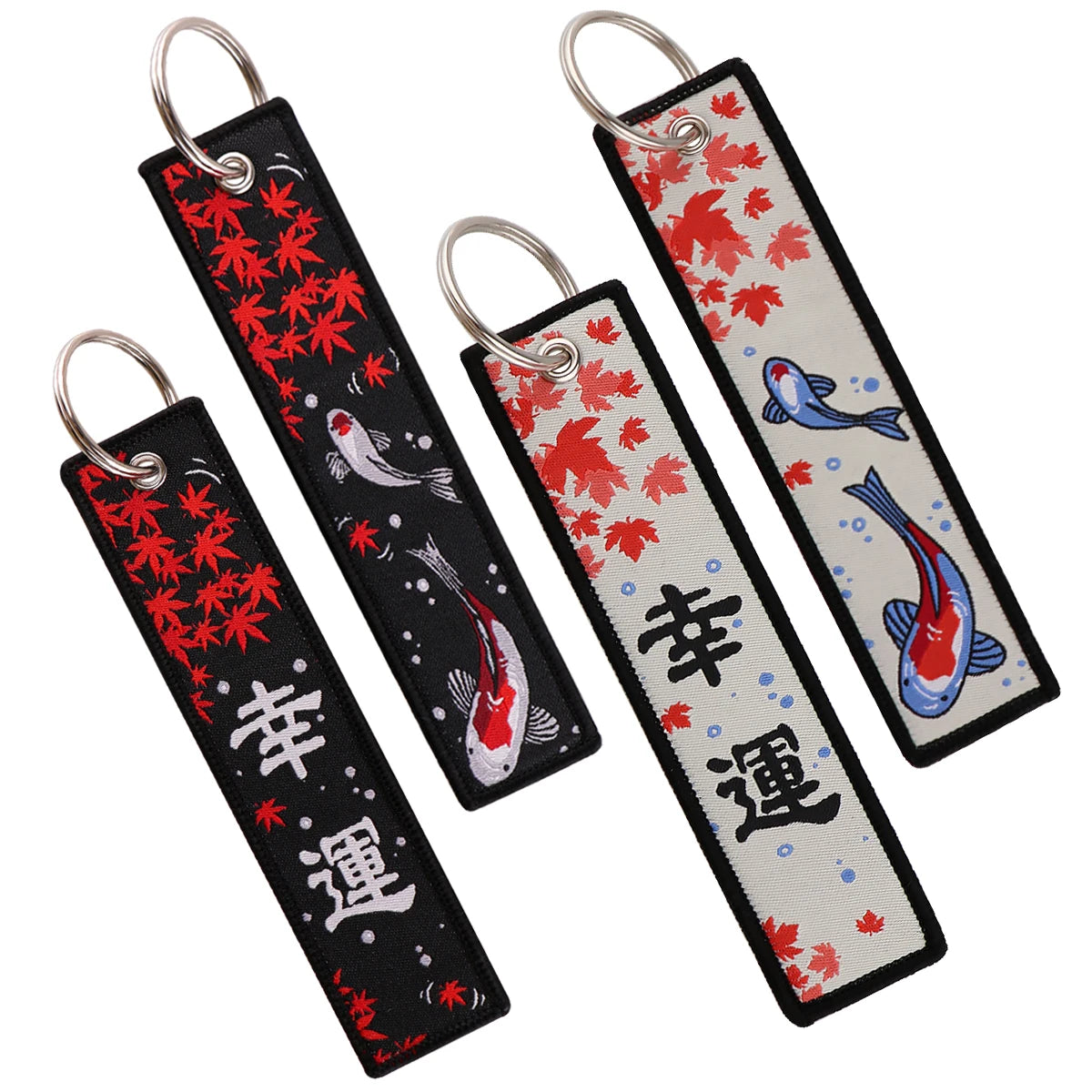 「幸運」Japanese Koi Design Tag